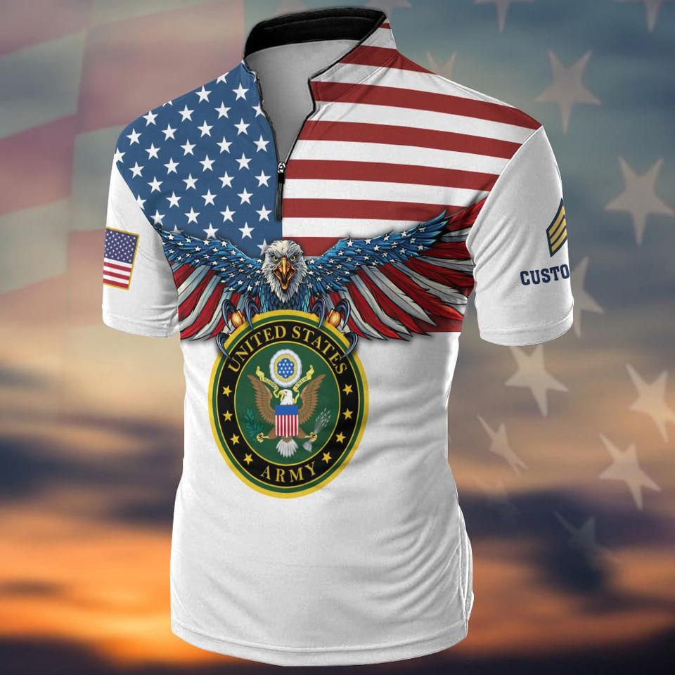 Customized Veteran 3D Shirts