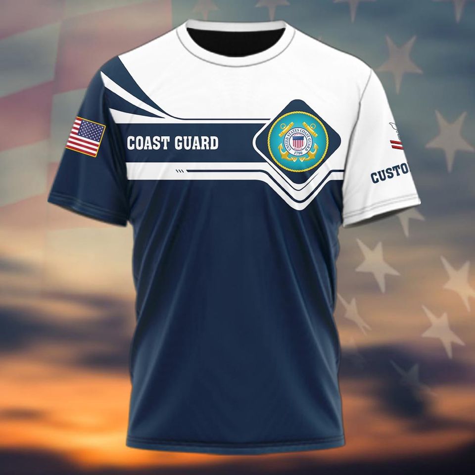Customized U.S Coast Guard Veteran Shirts