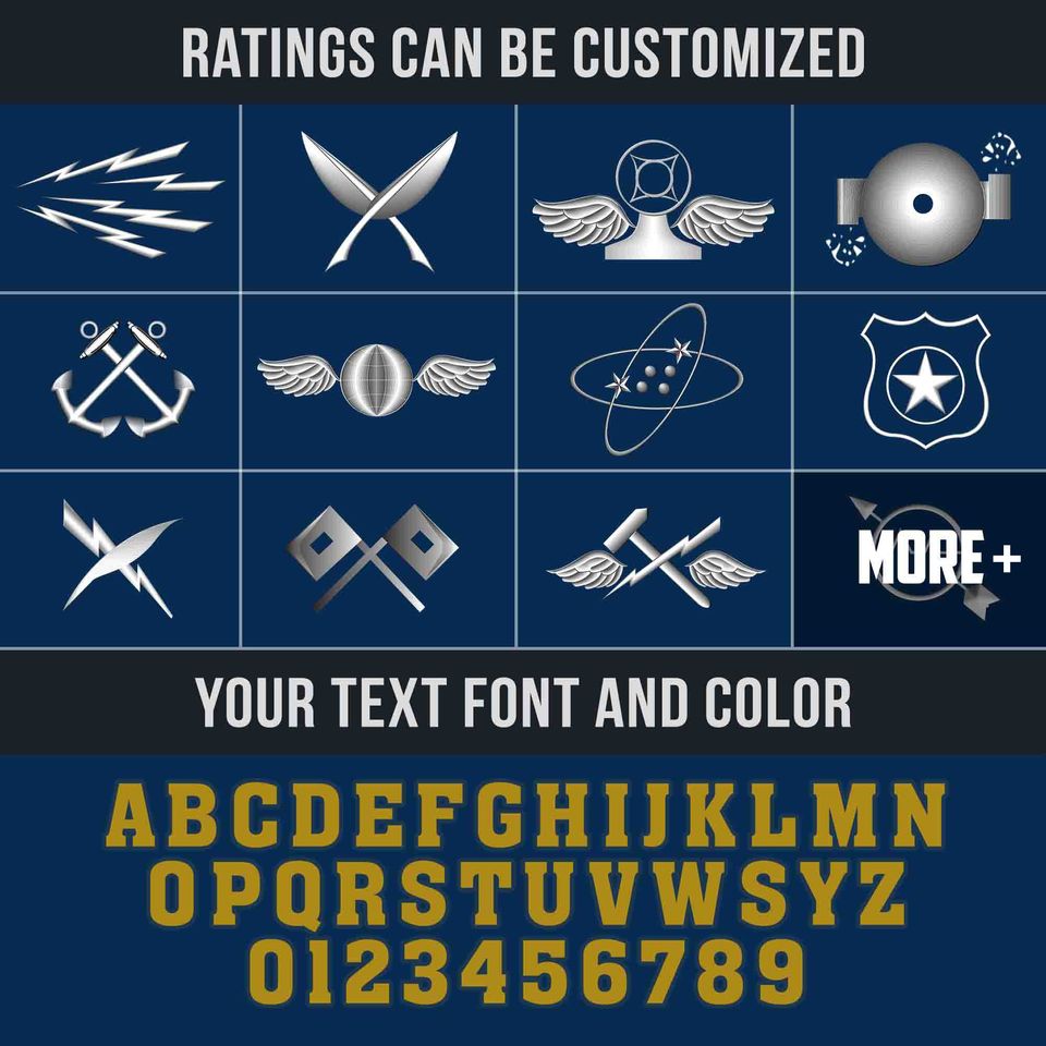 US Navy Rating Custom Bomber Jacket