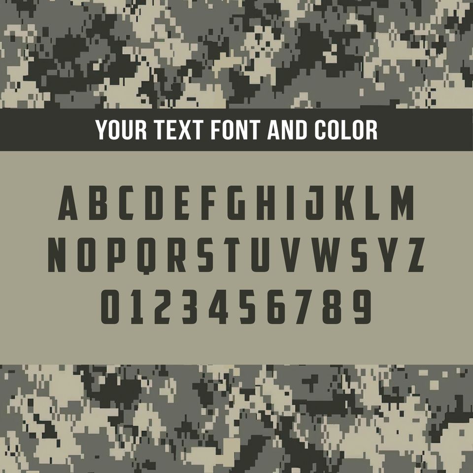 Customized U.S. Army Camouflage Bomber Jacket