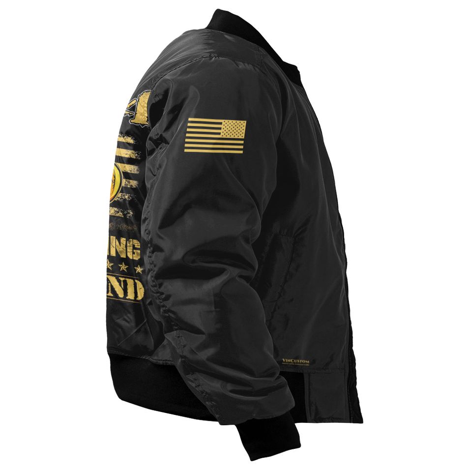 Customized DD-214 Veteran Bomber Jacket