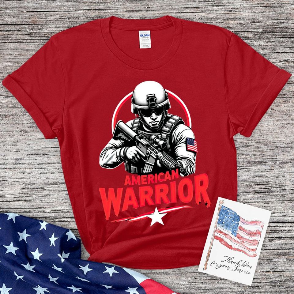 American Warrior Graphic T-shirt
