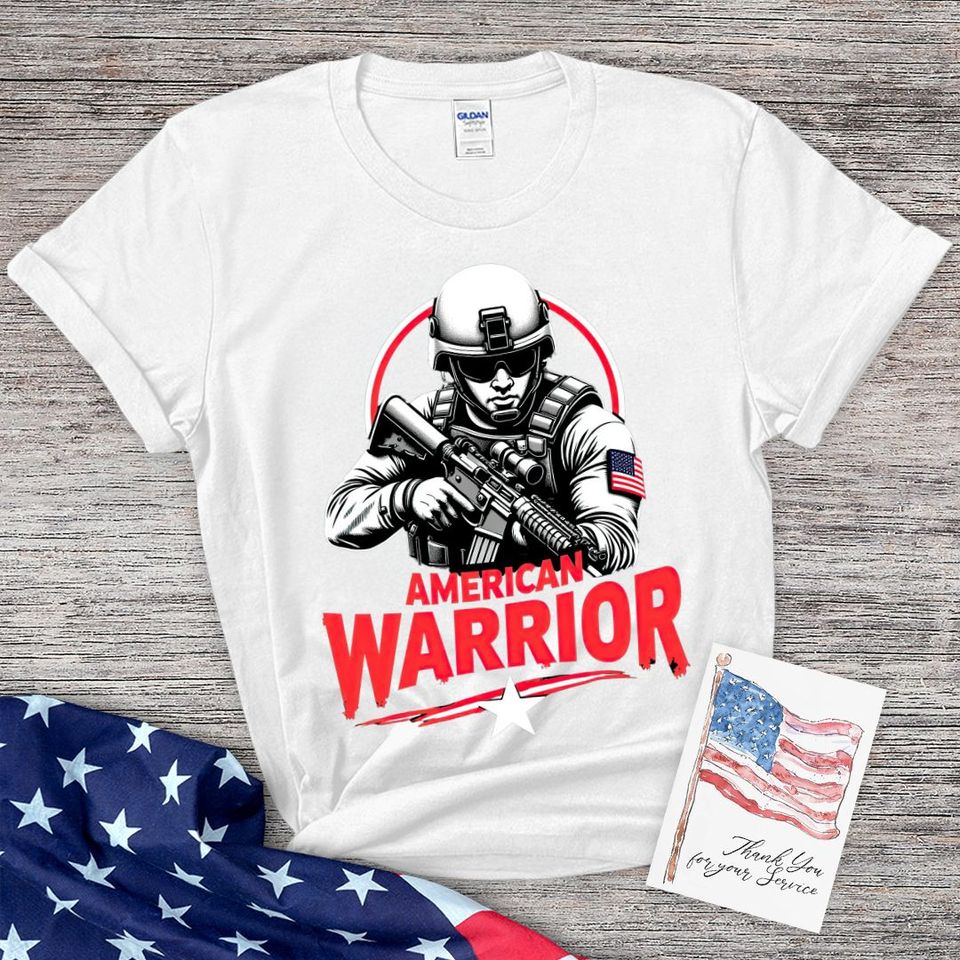 American Warrior Graphic T-shirt