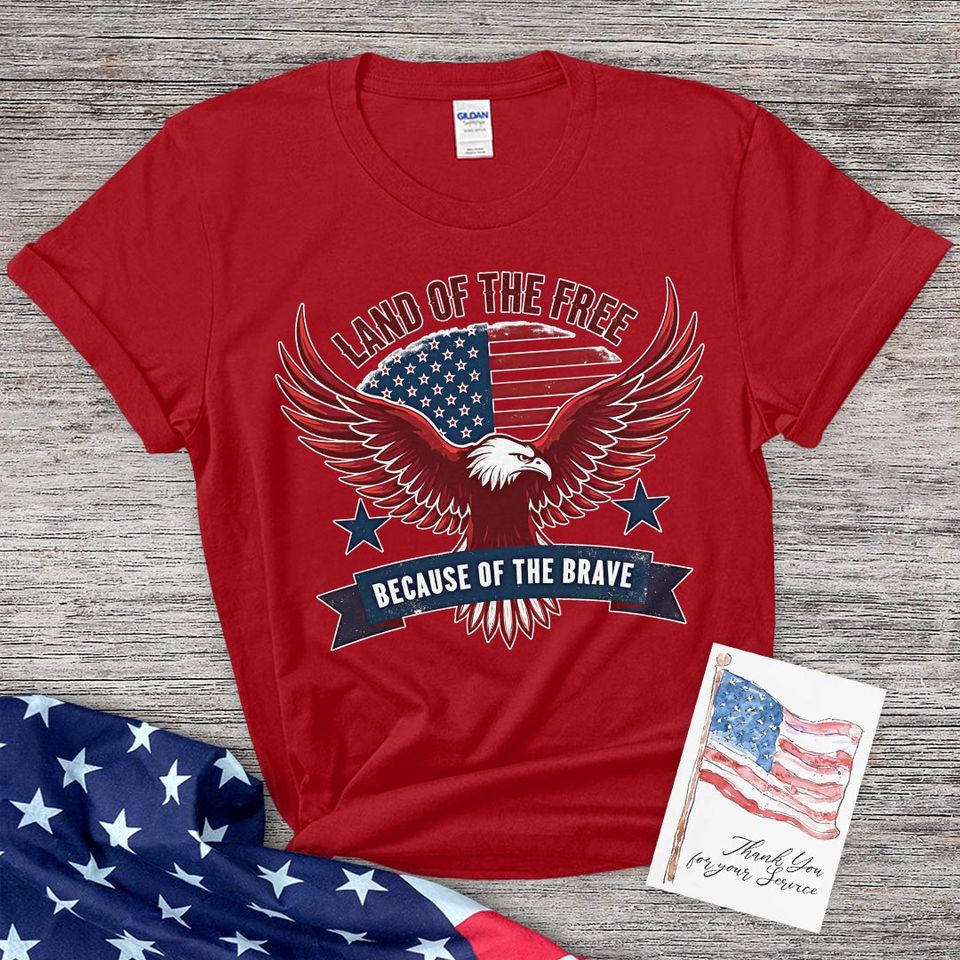 American Eagle Land of the Free T-shirt