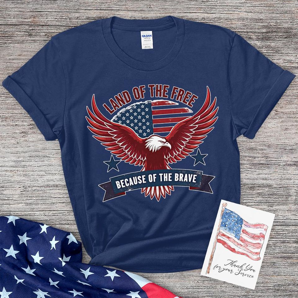 American Eagle Land of the Free T-shirt