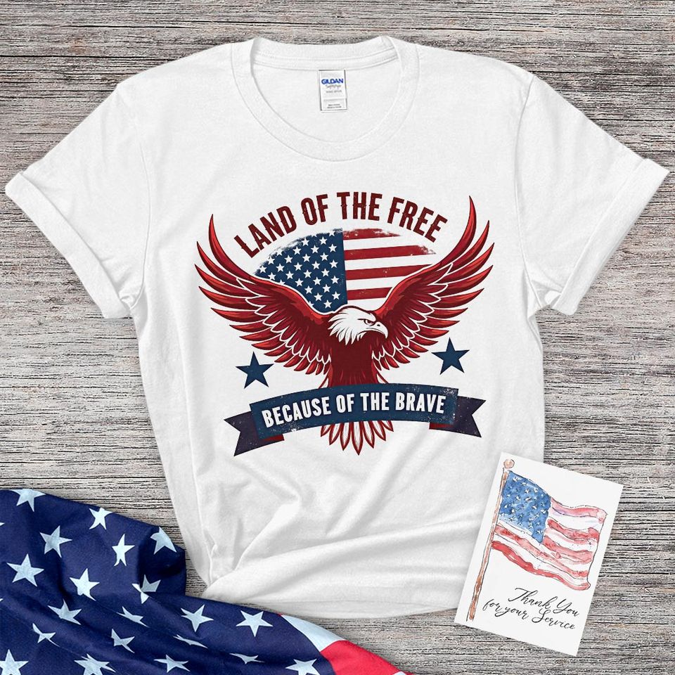 American Eagle Land of the Free T-shirt