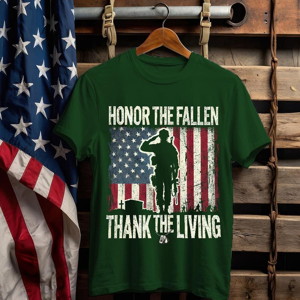 Honor The Fallen Thanks The Living T-Shirt