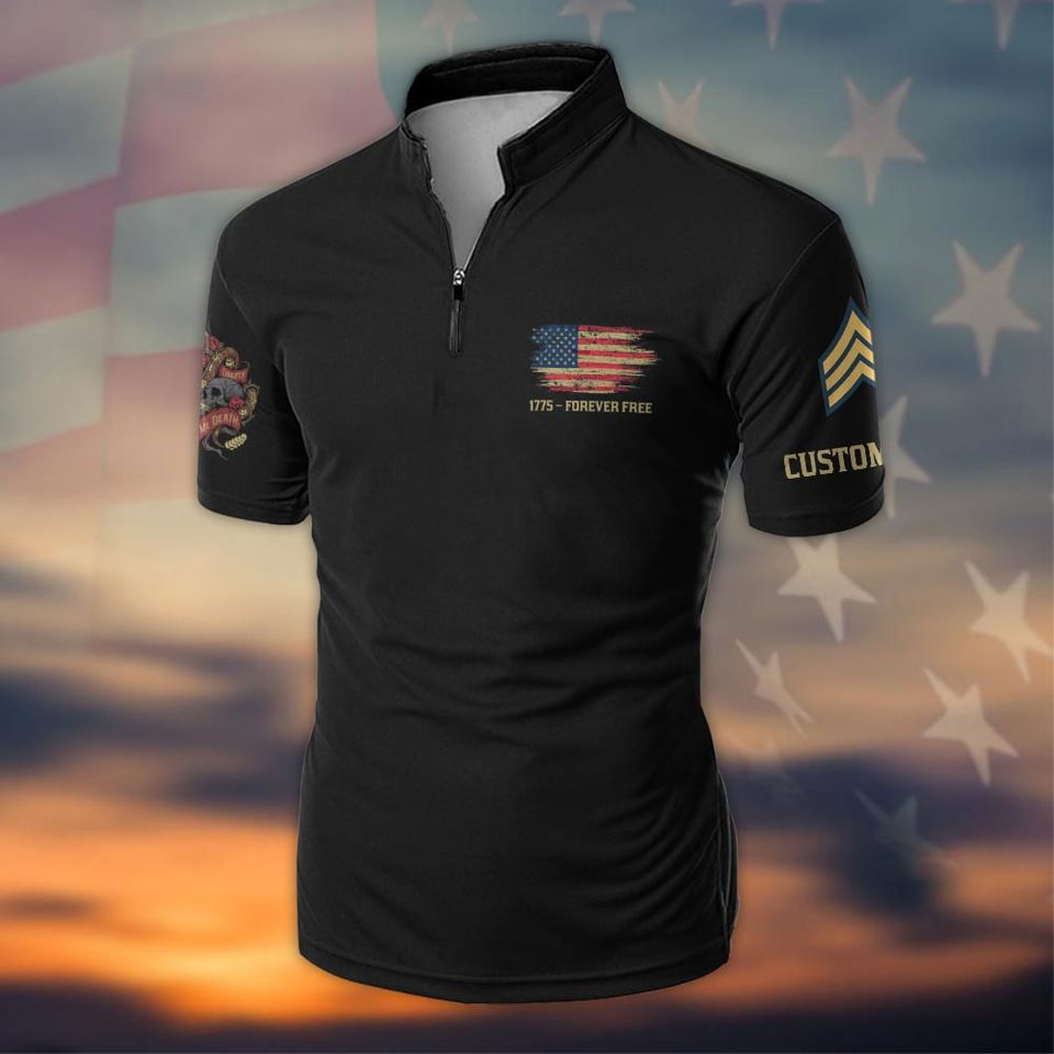 Customized Defiant Patriot Tee - Liberty or Death Edition