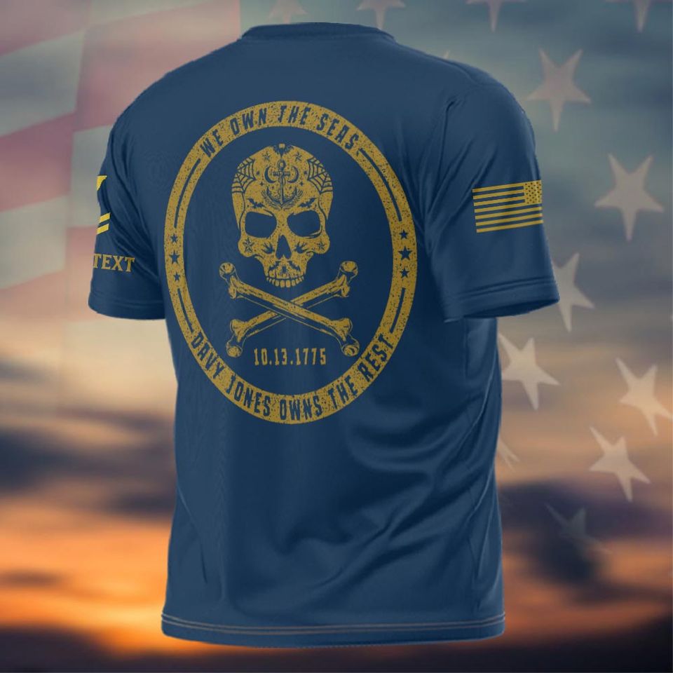 Customized We Own the Seas – US Navy