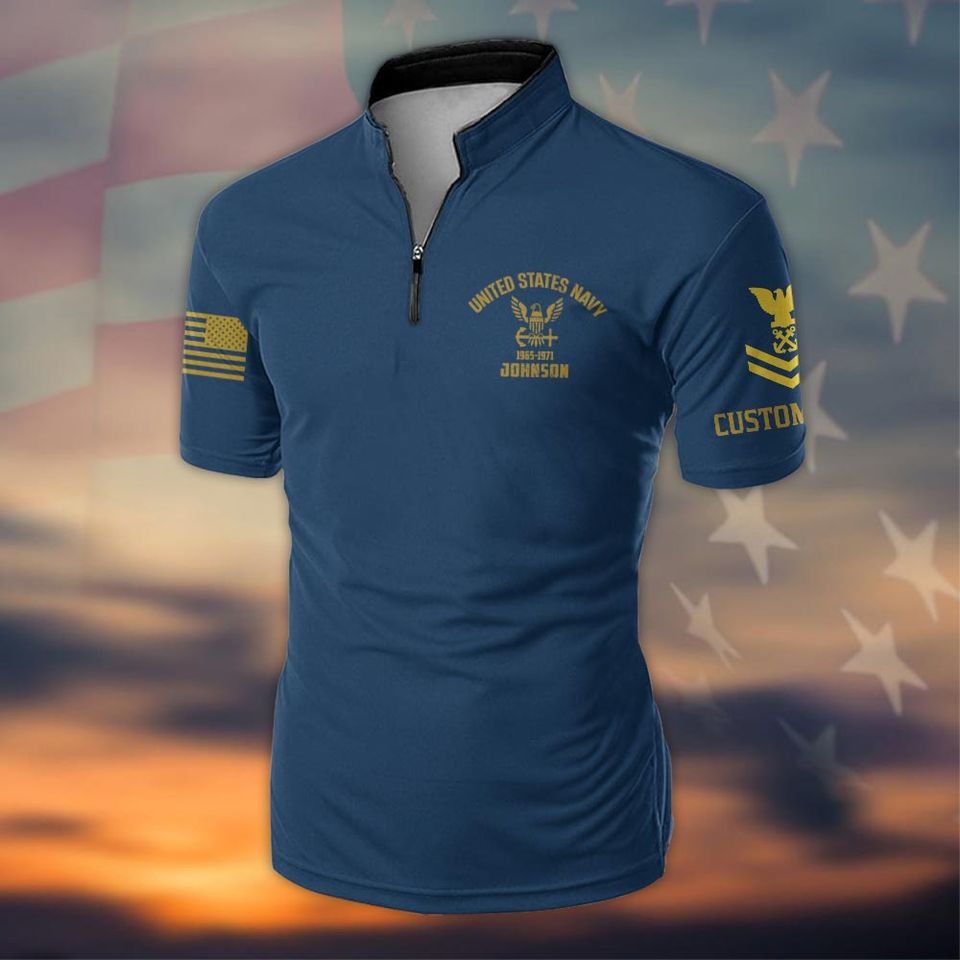 Customized We Own the Seas US Navy Bowling Jersey