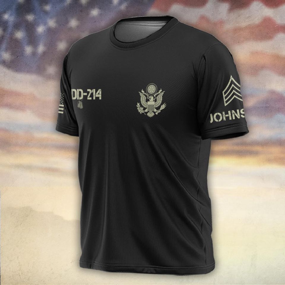 DD-214 It’s A Veteran Thing, You Wouldn’t Understand 3D T-Shirt