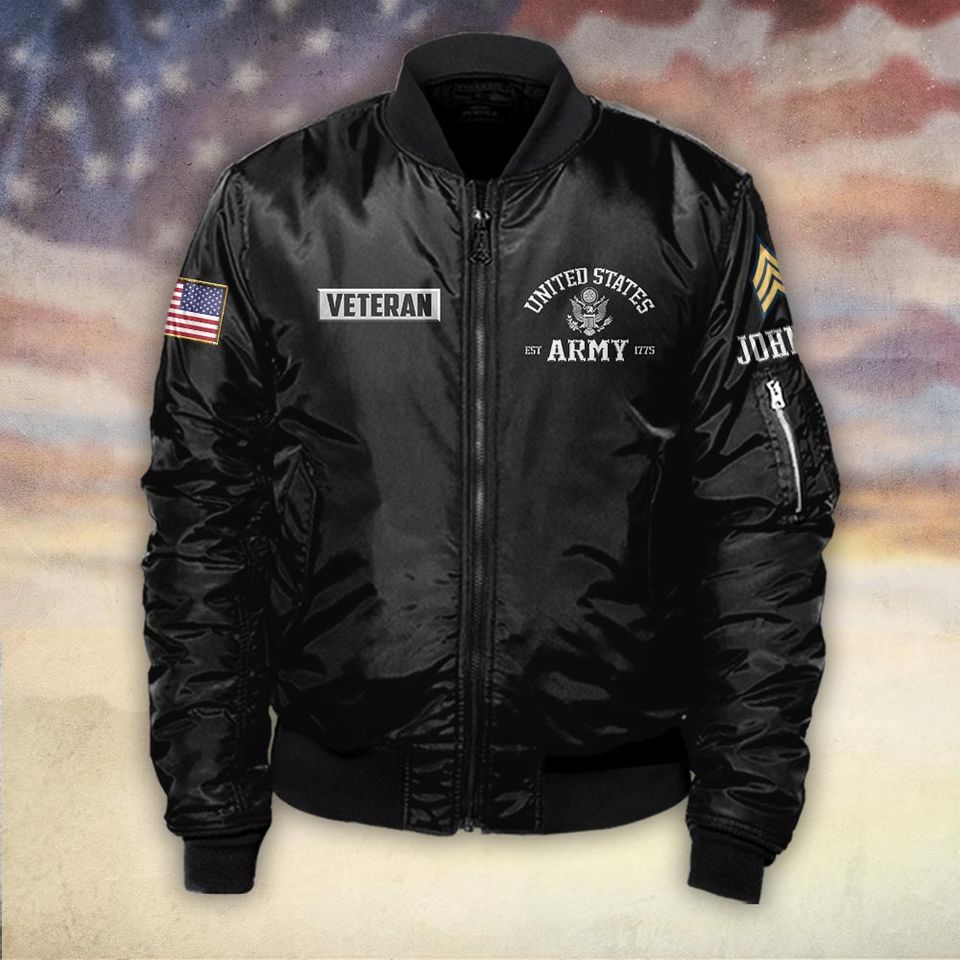Customized I Prefer Dangerous Freedom Over Peaceful Slavery - Bomber Jacket