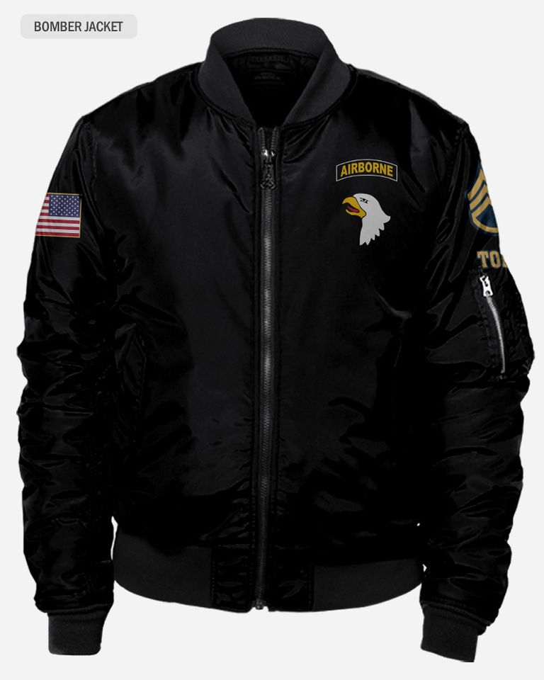 101st Airborne Division Screaming Eagles – Bomber Jacket