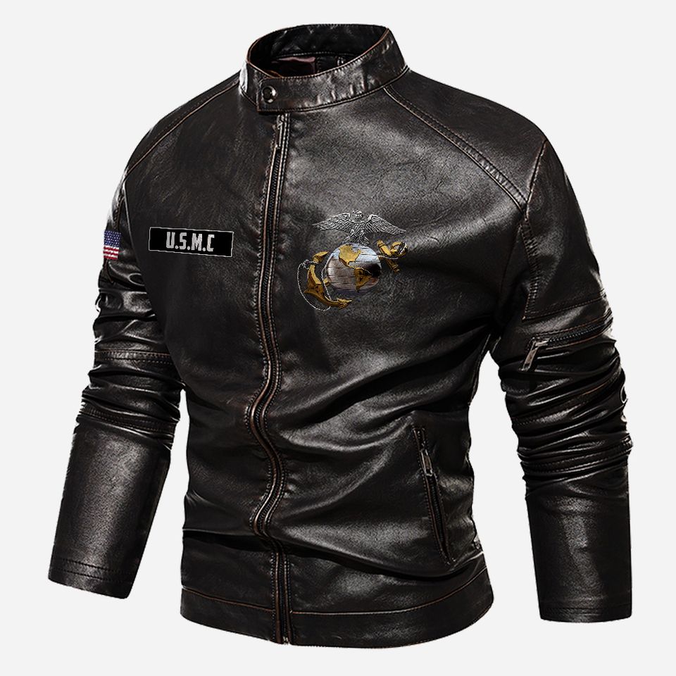 Failure Is Not An Option Leather Coat