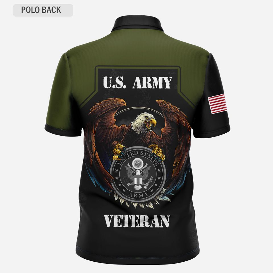 Personalized U.S. Army Veteran – Polo Shirt