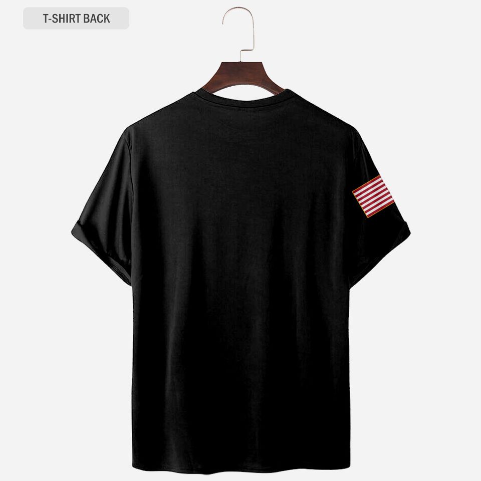 Personalized Veterans Santa 3D T-Shirt