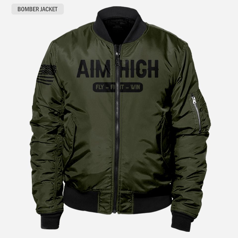 Personalized U.S Air Force Veteran  Bomber Jacket