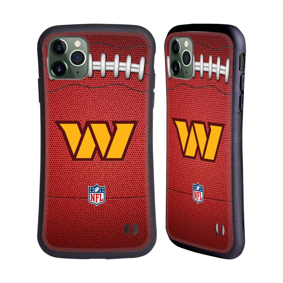 football WASHINGTON COMMANDERS GRAPHICS HYBRID CASE FOR APPLE iPHONES PHONES