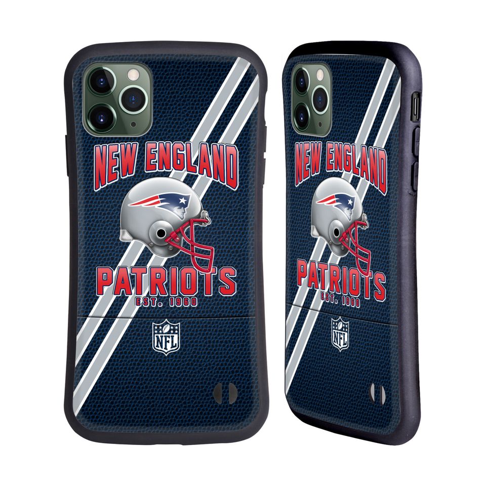 football NEW ENGLAND PATRIOTS LOGO ART HYBRID CASE FOR APPLE iPHONES PHONES
