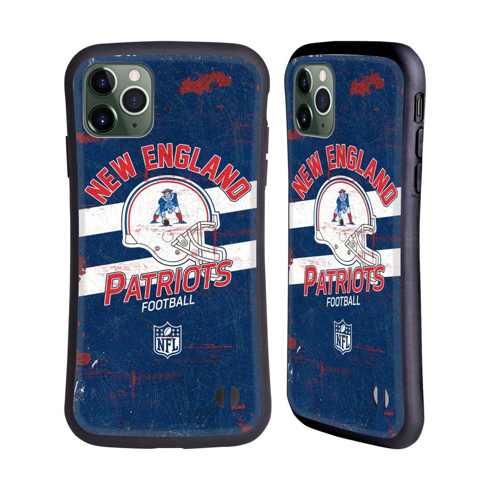 football NEW ENGLAND PATRIOTS LOGO ART HYBRID CASE FOR APPLE iPHONES PHONES