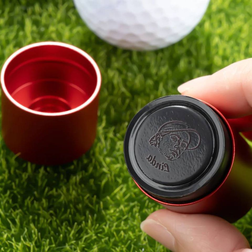 Make Every Swing Unique With Your Face and Name - Personalised Golf Ball Stamp