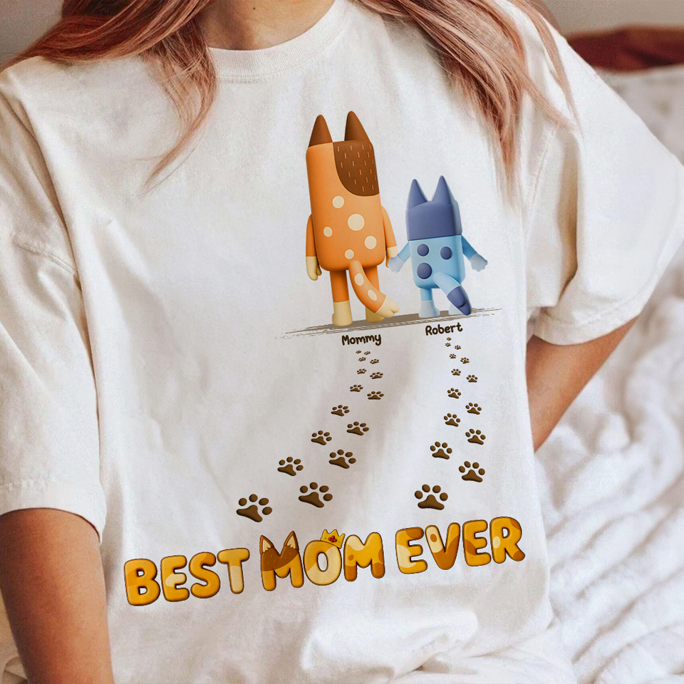 Dog Mom Shirt - Personalized Gifts For Mom
