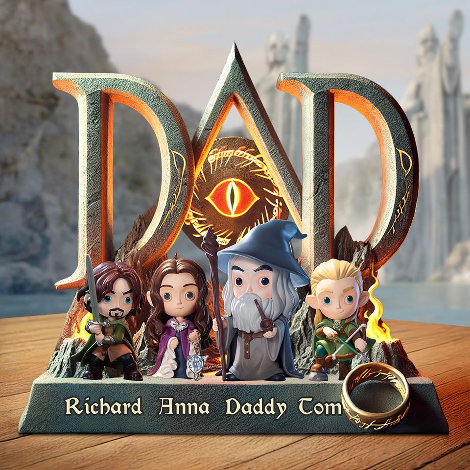 Personalized Christmas Gifts For Dad Plaque