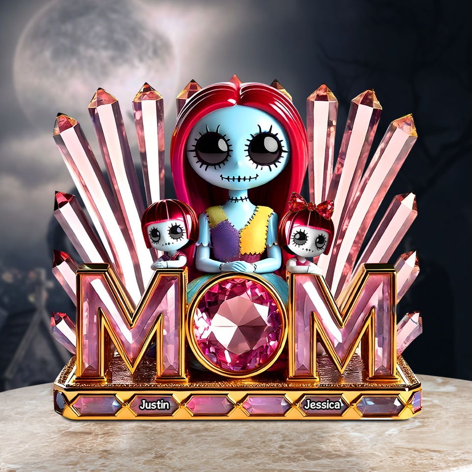 Nightmare Mom Plaque - Personalized Gifts For Mom