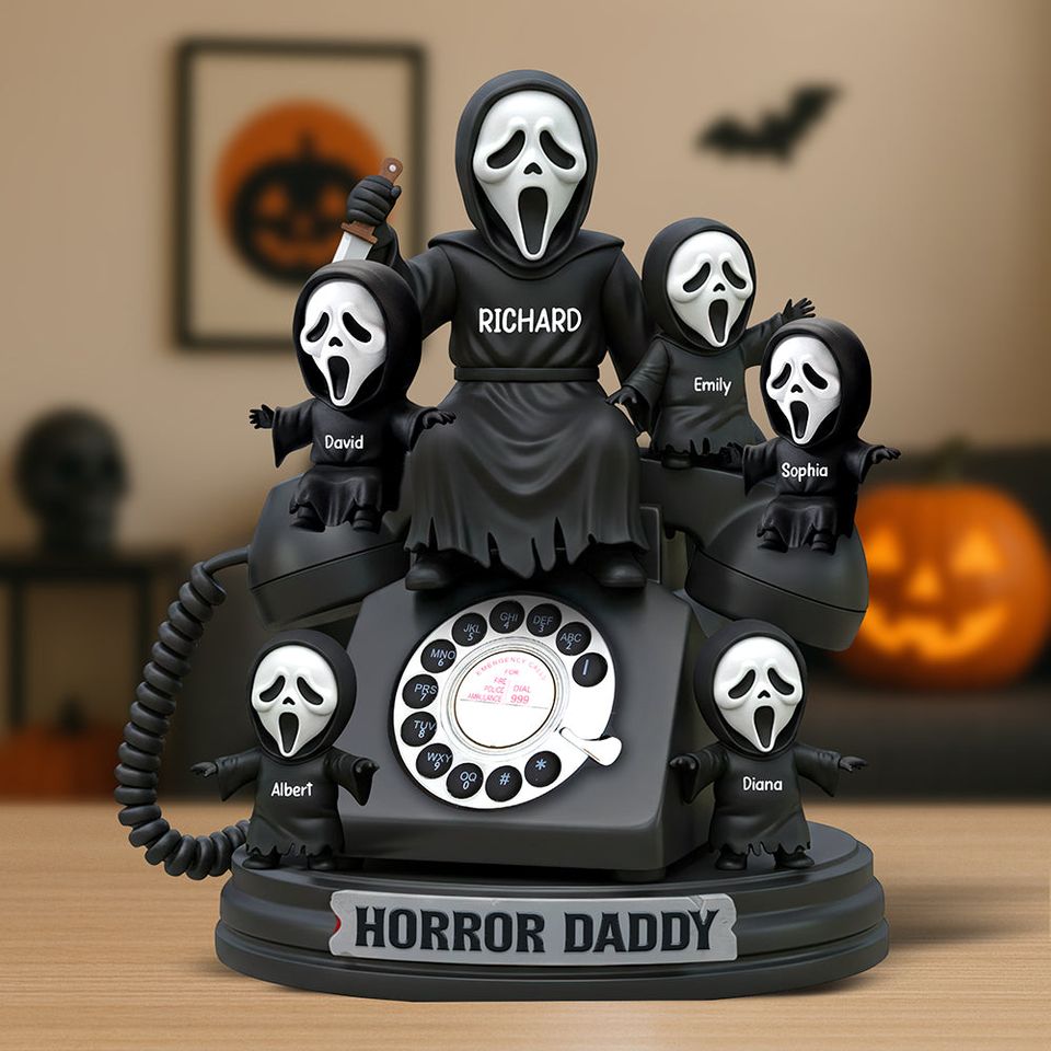 Ghost Dad Acrylic Plaque - Personalized Gifts For Dad