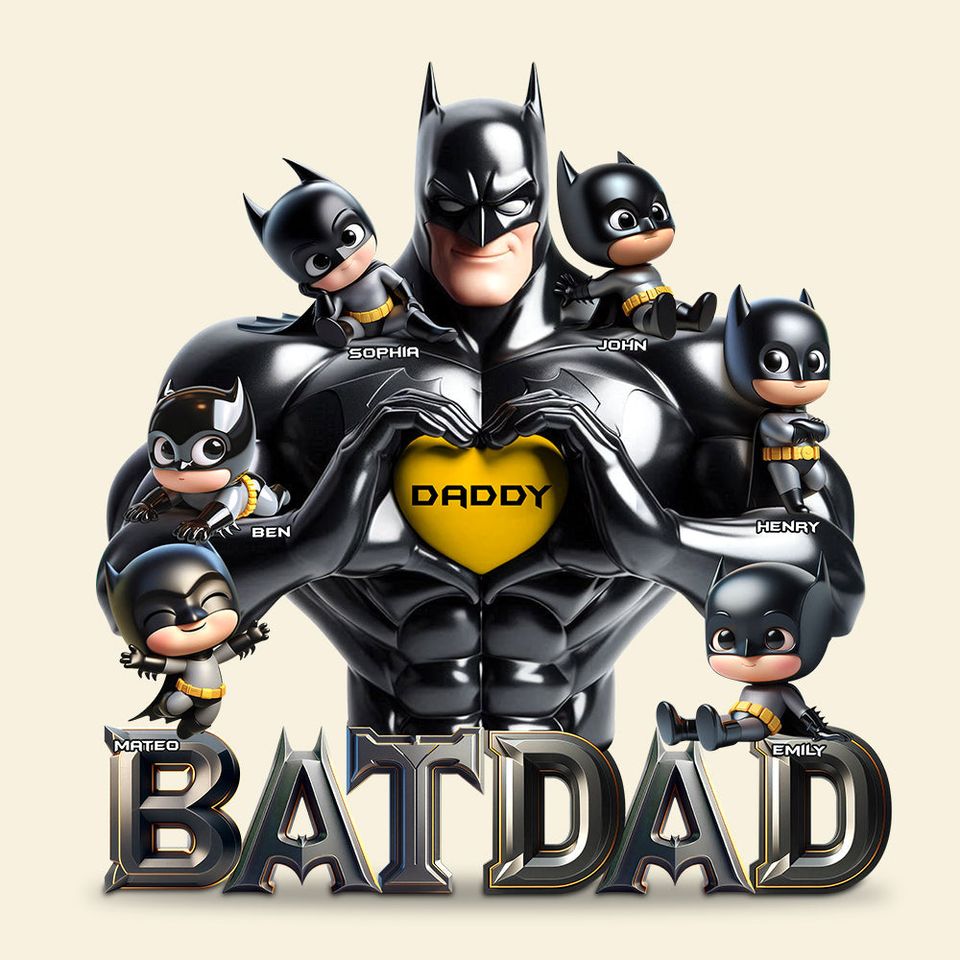 Strongest Dad Christmas Display – Personalized Gifts For Dad