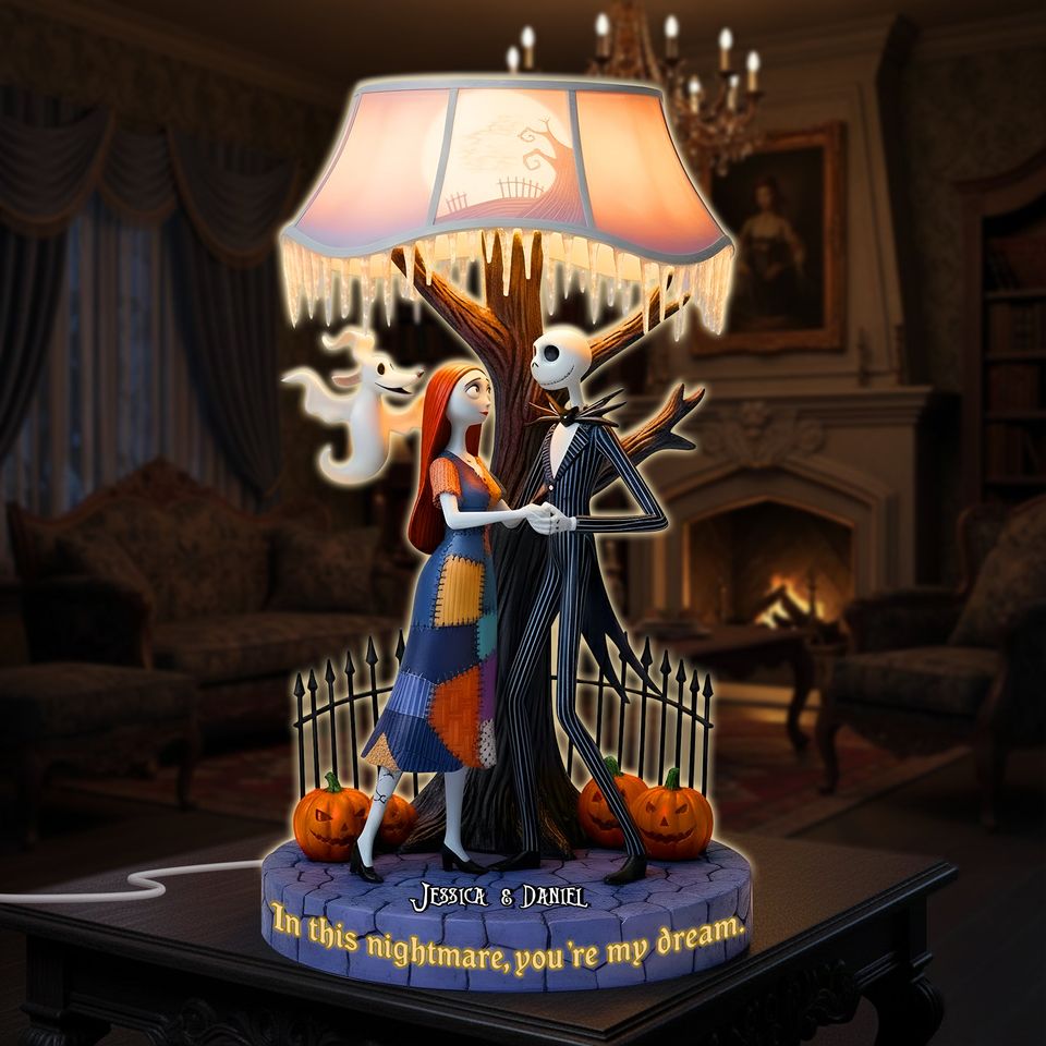 Dancing Couple Acrylic Light Box - Personalized Gifts For Couple