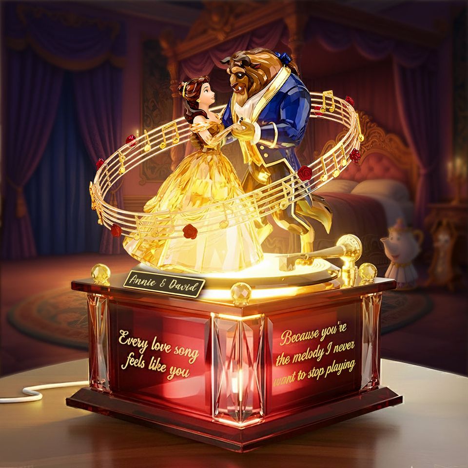 Couple Love Song Acrylic Light Box - Personalized Gifts For Couple