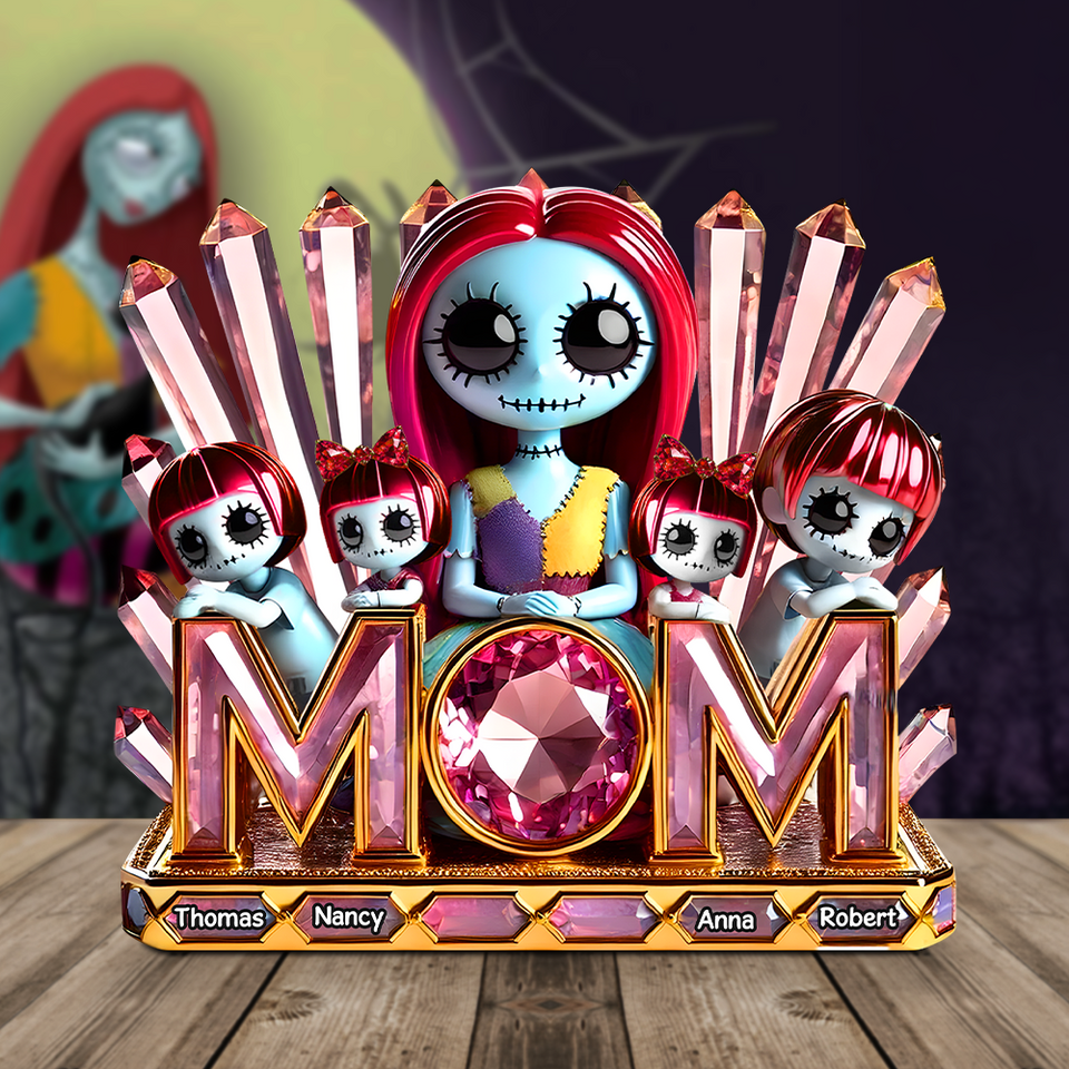 Nightmare Mom Plaque - Personalized Gifts For Mom