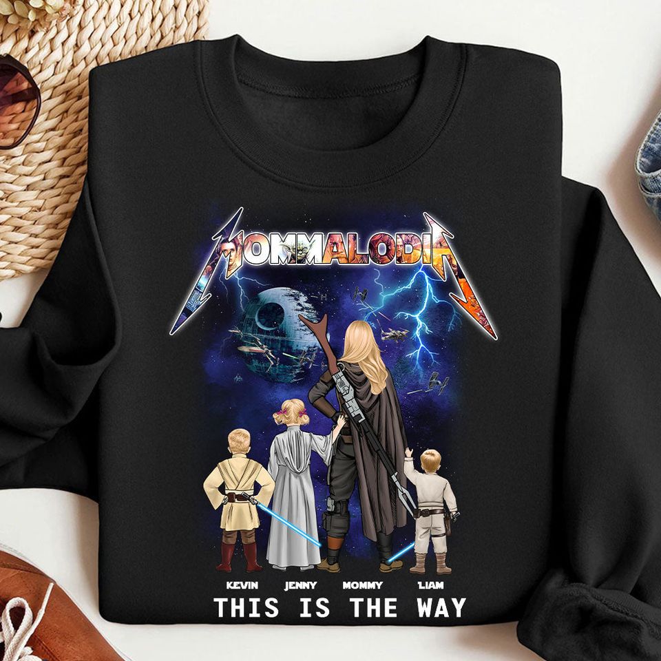 Galaxy Mom Shirt - Personalized Gifts For Mom