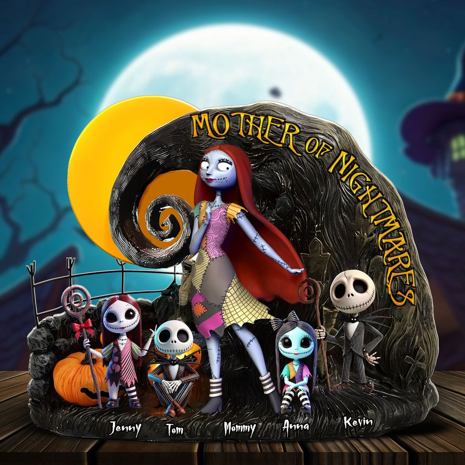 Queen Of Chaos - Personalized Christmas Gifts For Mom Plaque