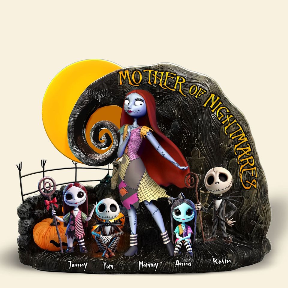 Queen Of Chaos - Personalized Christmas Gifts For Mom Plaque