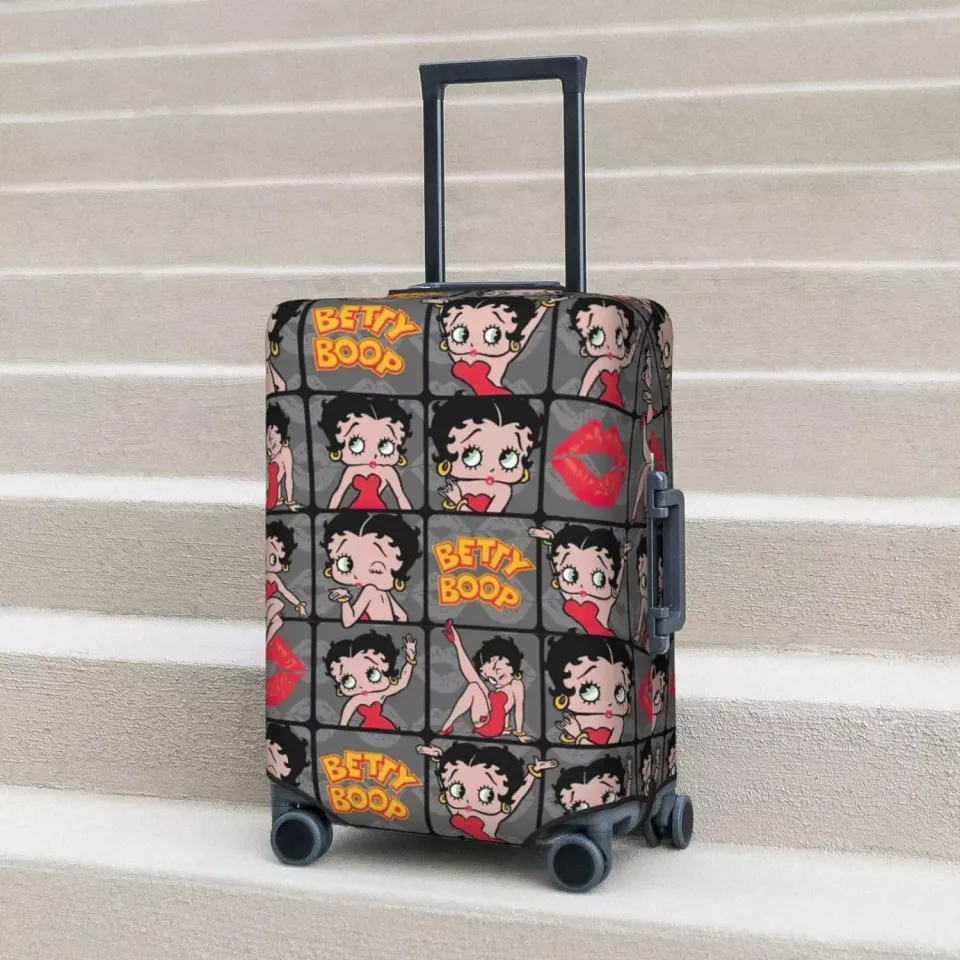 Beautiful Betty Boop Cartoon Gift Printed Luggage , Suitcase
