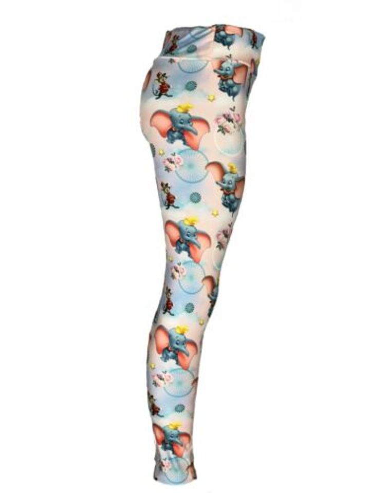 DUMBO & Friends Candy Colored Background Stunning Leggings!