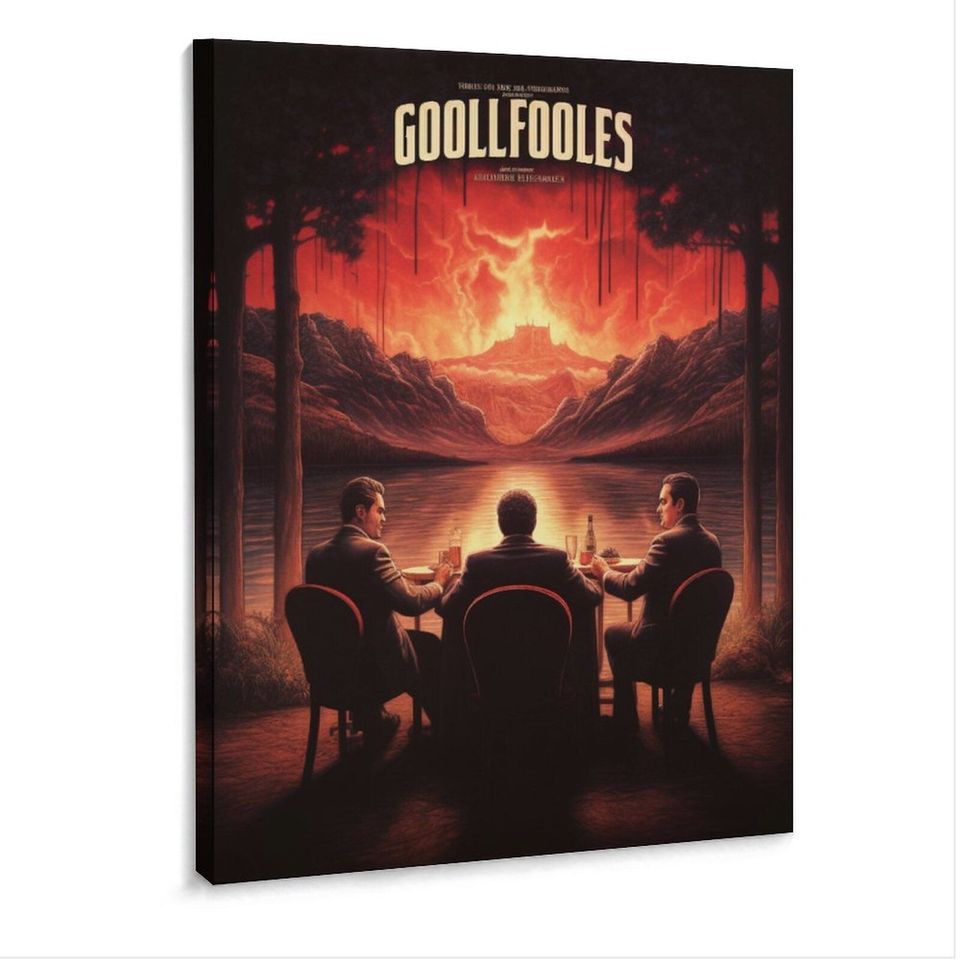 Goodfellas Movie Poster Classic Movie Poster for Room Aesthetic Canvas Art Print