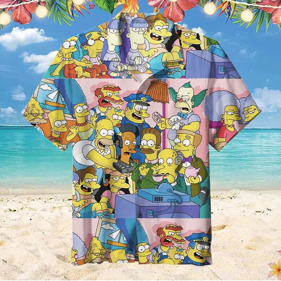 The Simpsons 3 Hawaiian Shirt