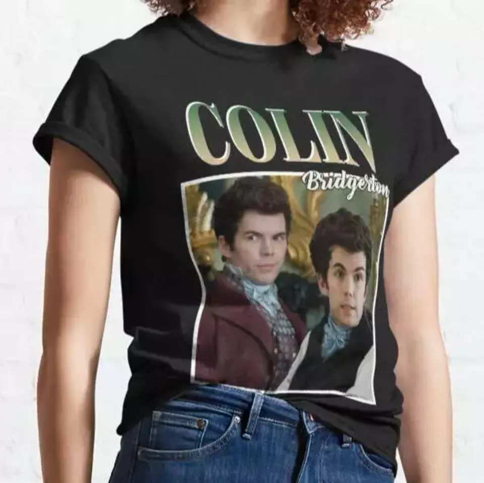 Colin Bridgerton Film Actor, Bridgerton Movie T-Shirt