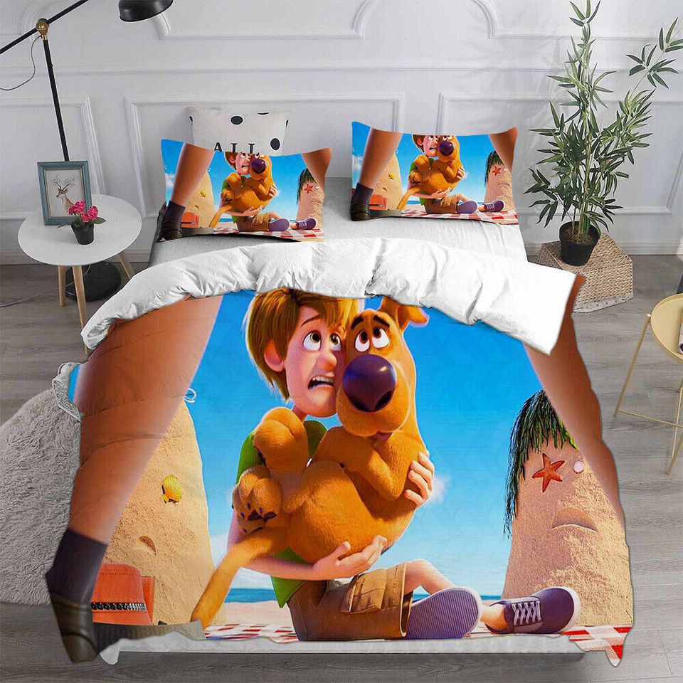 Cosplay Scooby Doo Velma Daphne 3D Duvet Cover Bedding