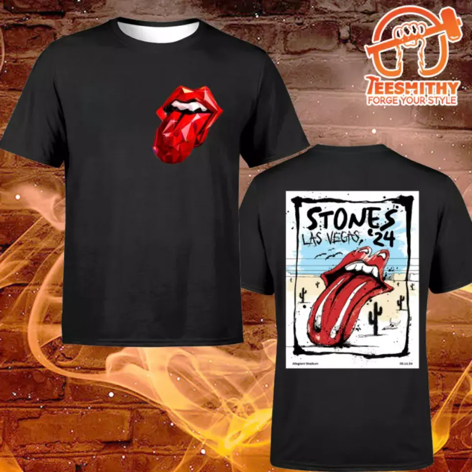 Rolling Stones May 11, 2024 Allegiant Stadium Las Vegas, NV Tour T-Shirt