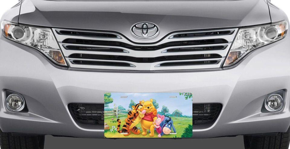 Winnie the Pooh Friends - Disney License Plate