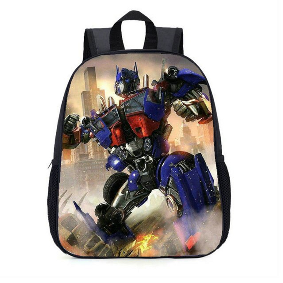 Optimus Prime Robots Transformers Movie Fans Back To School Backpack