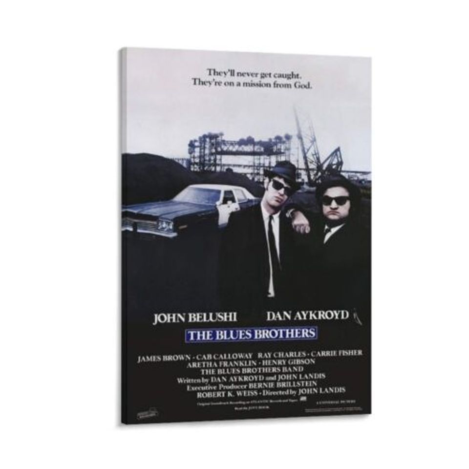 The Blues Brothers - Movie Poster Canvas