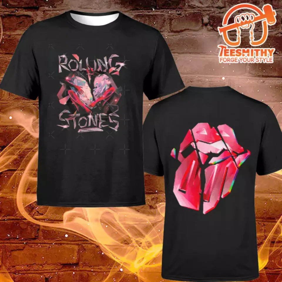 The Rolling Stones Hackney Diamonds Tour 2024 Dates Unisex T-Shirt