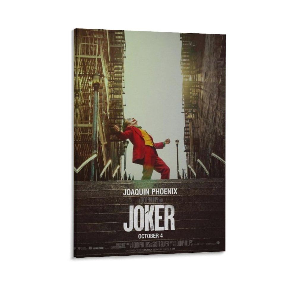 Jokers Movie Pokers Art Posters Wall Art Paintings Canvas