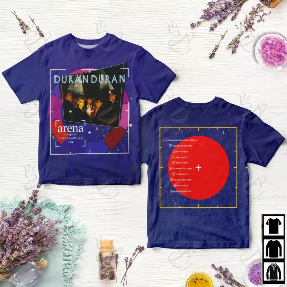 Great Pop Rock Band Duran Duran Arena T-shirt, Music Lovers T-Shirt