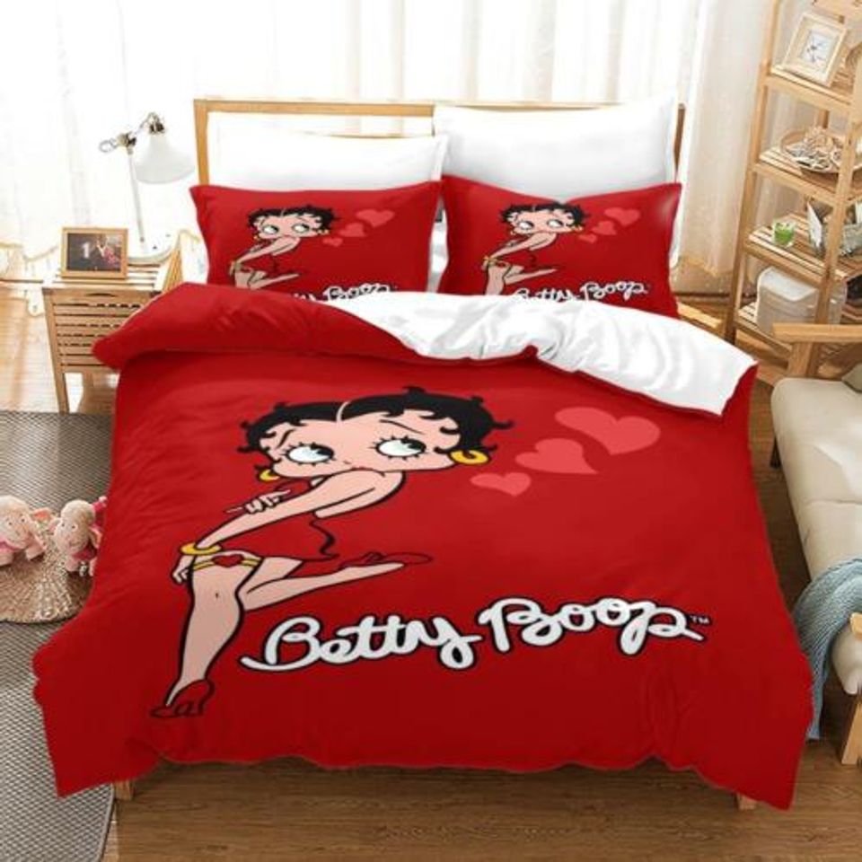 Betty Boop Bedding Set Quilt Bedding Set